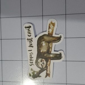 Sloth Sticker